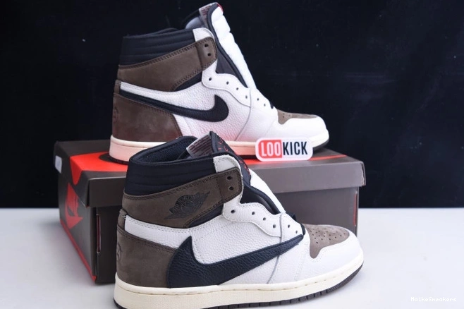 MaikeSneakers HIGH SP 'TRAVIS 1 2.0 TS - SCOTT' AIR JORDAN CD4487-100 OG 0710